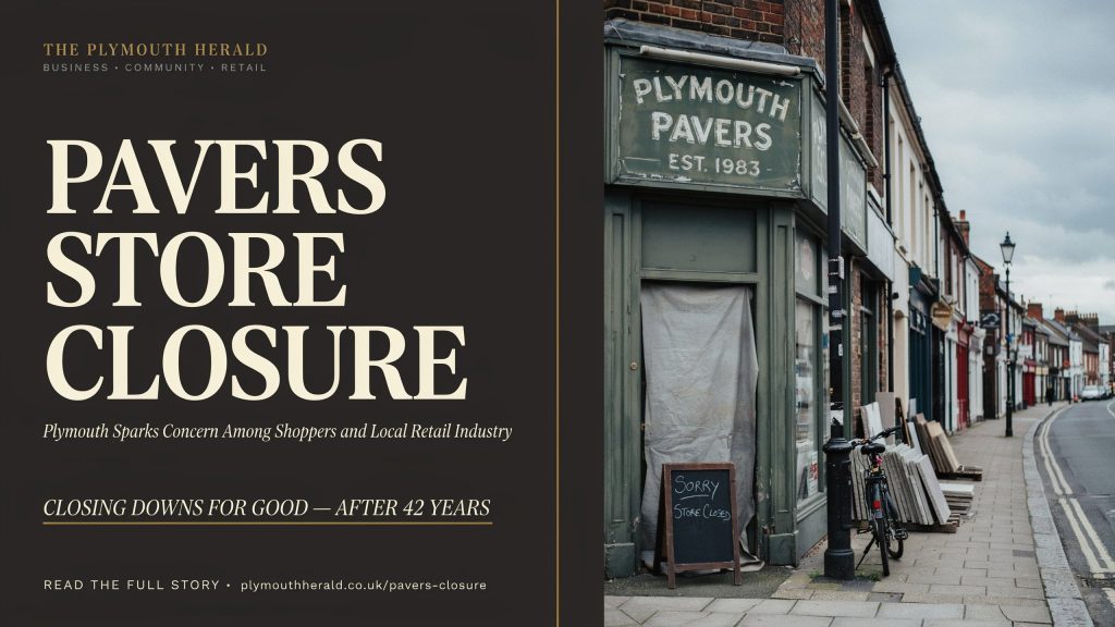 Pavers Store Closure Plymouth