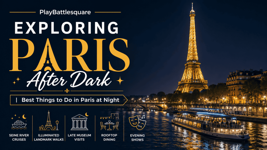 PlayBattlesquare Exploring Paris After Dark
