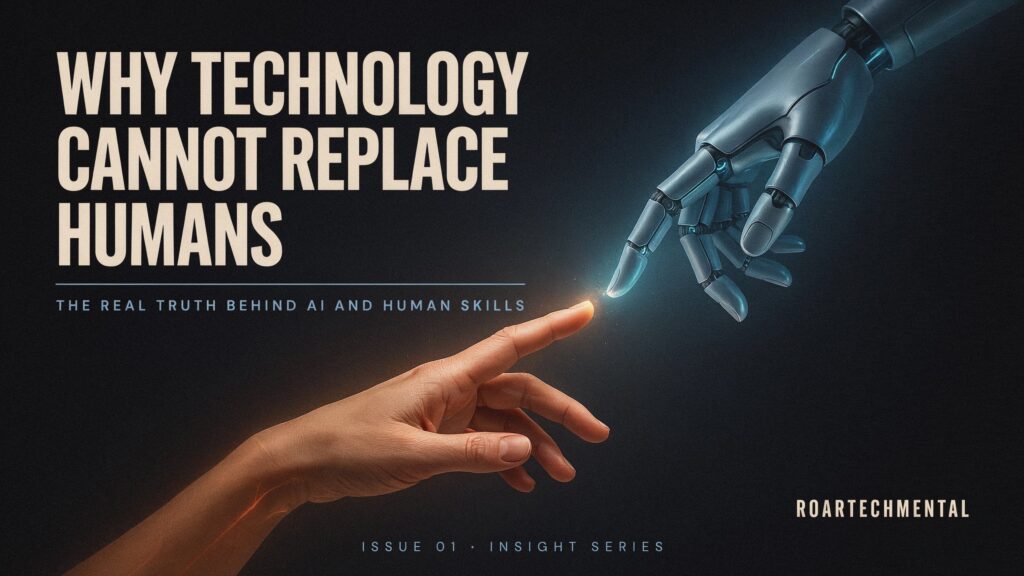 Why Technology Cannot Replace Humans Roartechmental