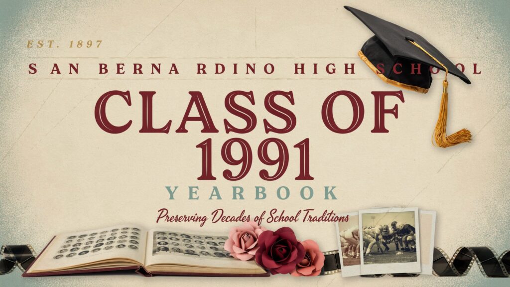 San Bernardino High School Class of 1991 Yearbook