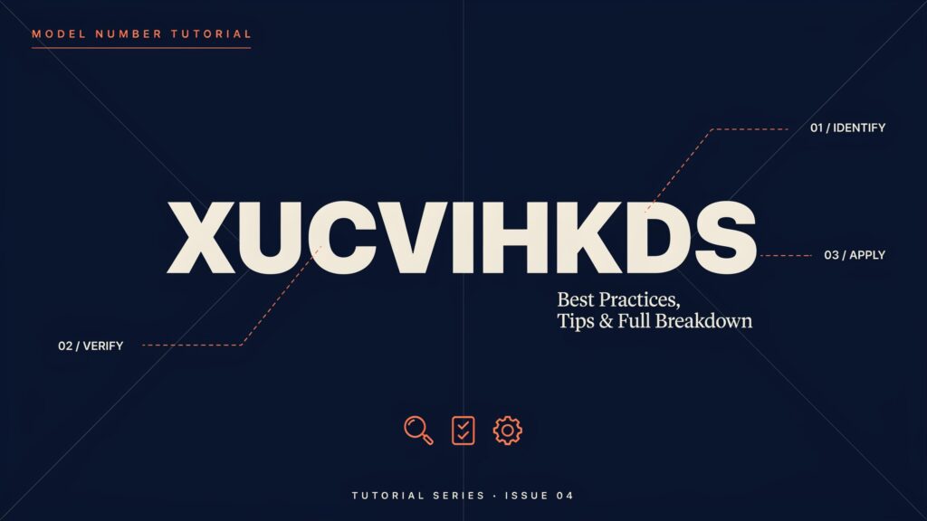 Use Model xucvihkds Number