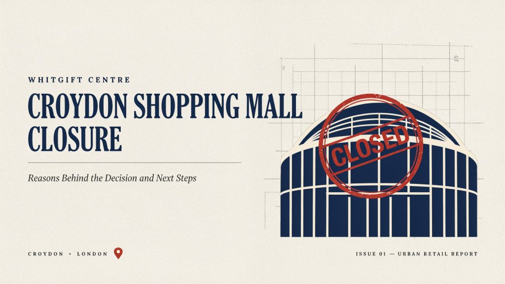 Whitgift Centre Croydon Shopping Mall Closure