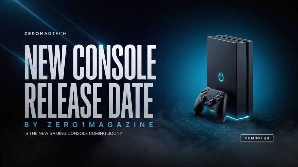 Zeromagtech New Console Release Date by Zero1Magazine