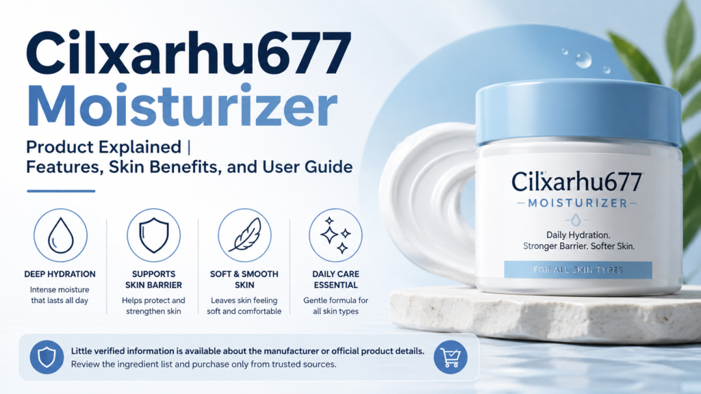 Cilxarhu677 Moisturizer Product