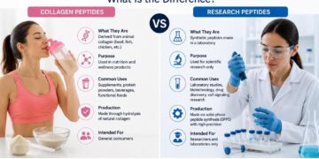 Collagen Peptides vs Research Peptides: What Is the Difference?